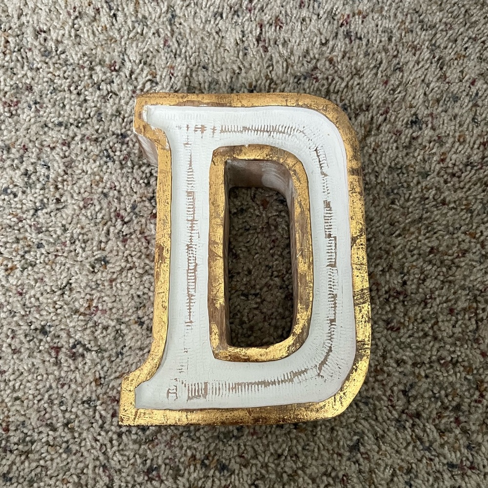 D decor wooden block